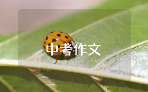 原来中考并不遥远作文800字初中 中考满分作文:原来,___并不遥远