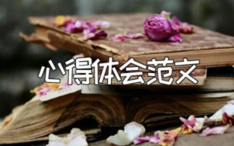 心得体会范文大全 万能通用心得体会