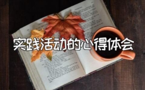 实践活动的心得体会 实践活动后的收获和感受