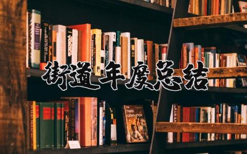 2023年街道年度总结报告 街道个人年终工作总结范文