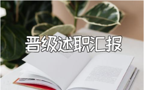 教师晋级述职报告范文合集 老师晋级述职汇报通用模板