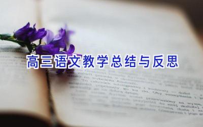 高三语文教学总结与反思