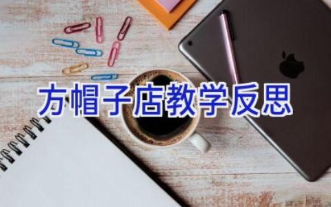 方帽子店 教学反思