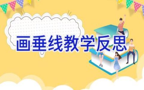 画垂线教学反思