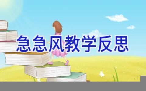 急急风教学反思