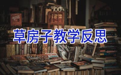 草房子教学反思