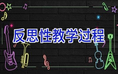 反思性教学过程