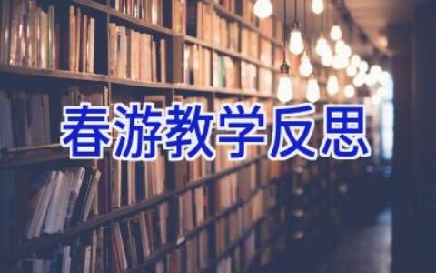 春游教学反思
