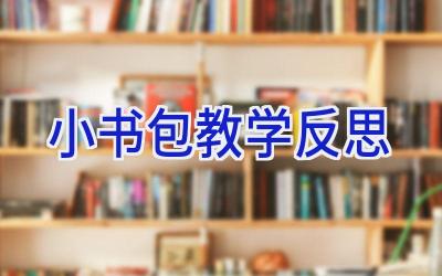 小书包教学反思