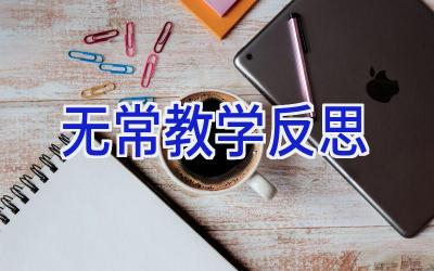 无常教学反思