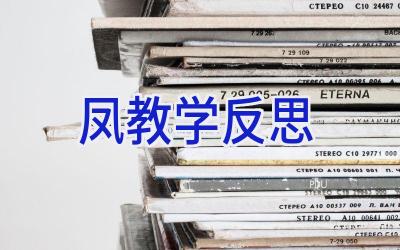 凤教学反思