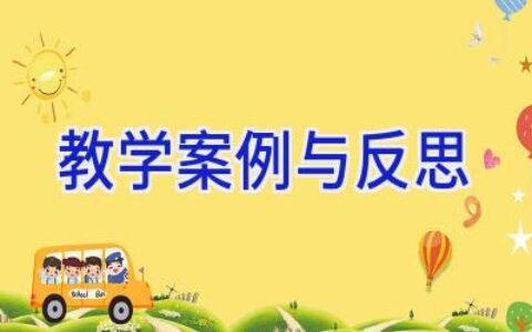 教学案例与反思