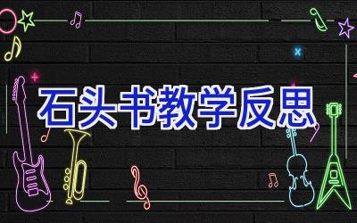 石头书教学反思