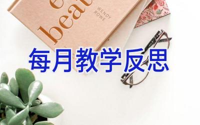 每月教学反思