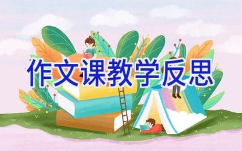 作文课教学反思
