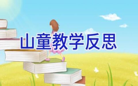 山童教学反思