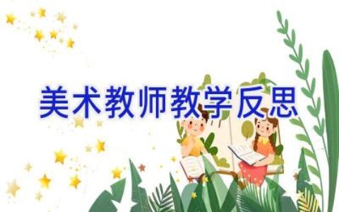 美术教师教学反思