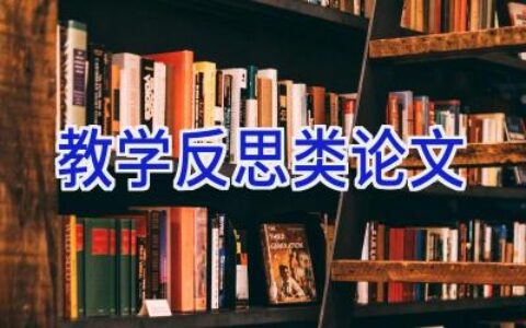 教学反思类论文