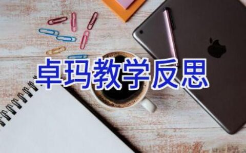 卓玛教学反思