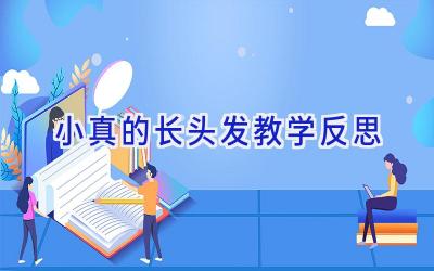 小真的长头发教学反思