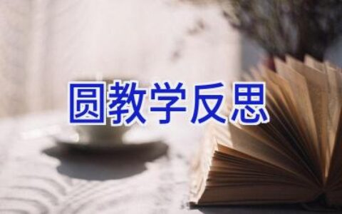 圆教学反思