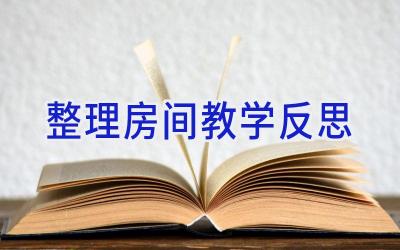 整理房间教学反思