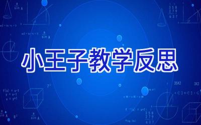 小王子教学反思