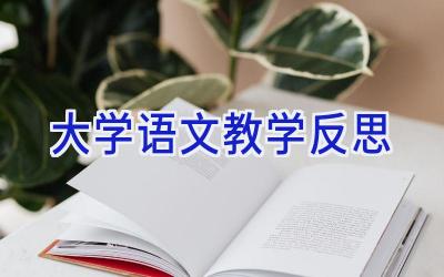 大学语文教学反思