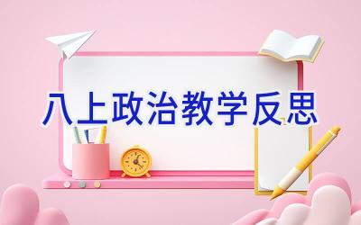 八上政治教学反思