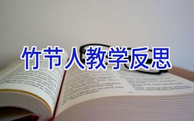 竹节人教学反思