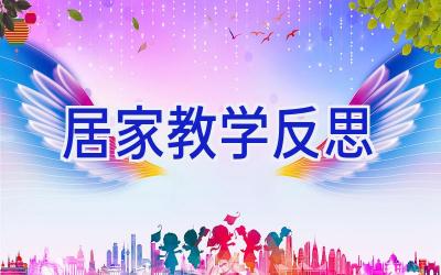 居家教学反思