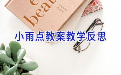 小雨点教案教学反思