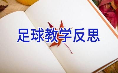 足球教学反思