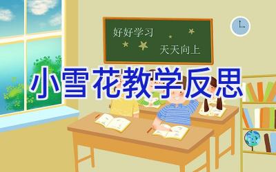 小雪花教学反思
