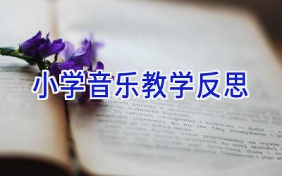 小学音乐教学反思