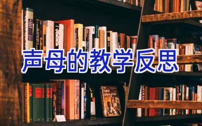 声母的教学反思