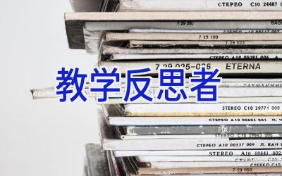 教学反思者