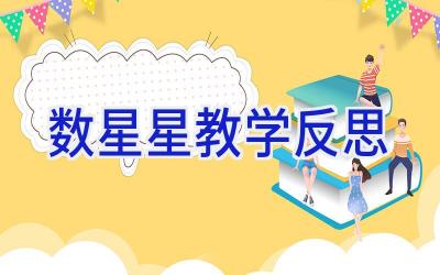 数星星教学反思