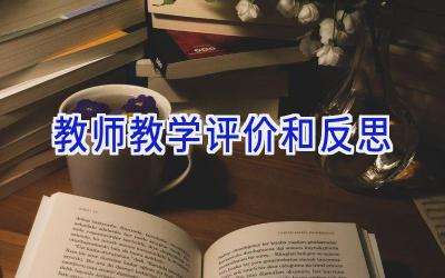 教师教学评价和反思