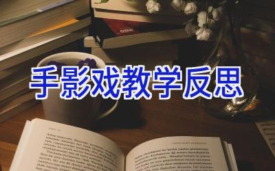 手影戏教学反思