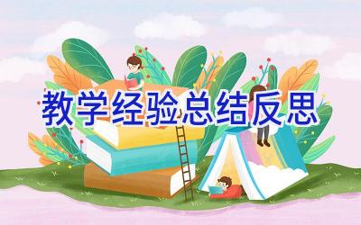 教学经验总结反思