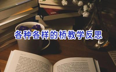 各种各样的桥教学反思
