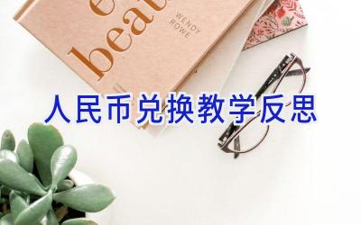 人民币兑换教学反思