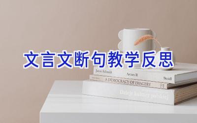 文言文断句教学反思
