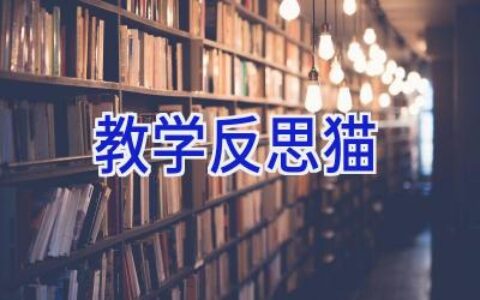 教学反思猫