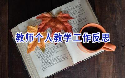 教师个人教学工作反思
