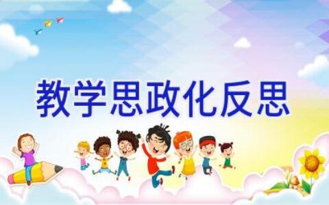 教学思政化反思